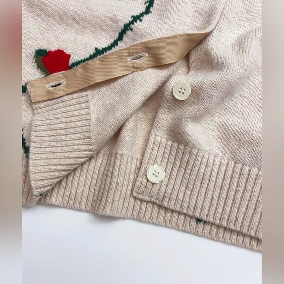 BARRIE English Garden Cashmere Knit Cardigan - Picture 13 of 16